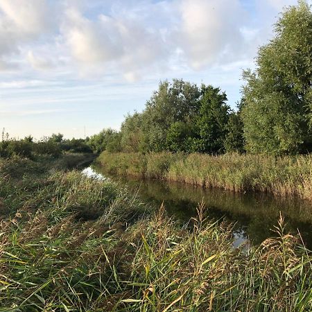 Westkapelle Comfortabele Strandkamer Aan De Kreek Exterior foto